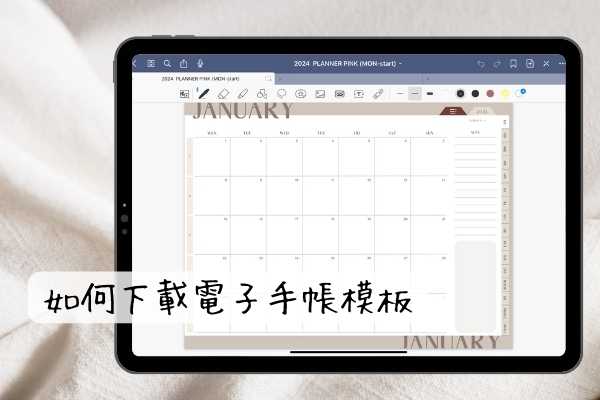 Goodnotes planner